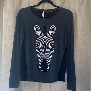 Kensie zebra sweater 🦓